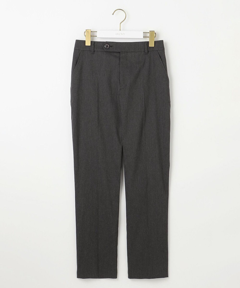 ANY SIS S 【ストレッチ・接触冷感・撥水・UVカット・洗える】エアリーストレッチ テーパードパンツ 