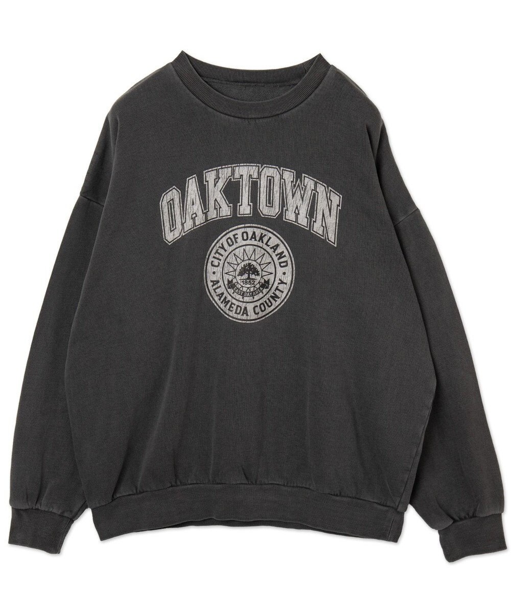 WEGO 【ユニセックス着用ITEM】ピグメントグラフィックプルオーバー 