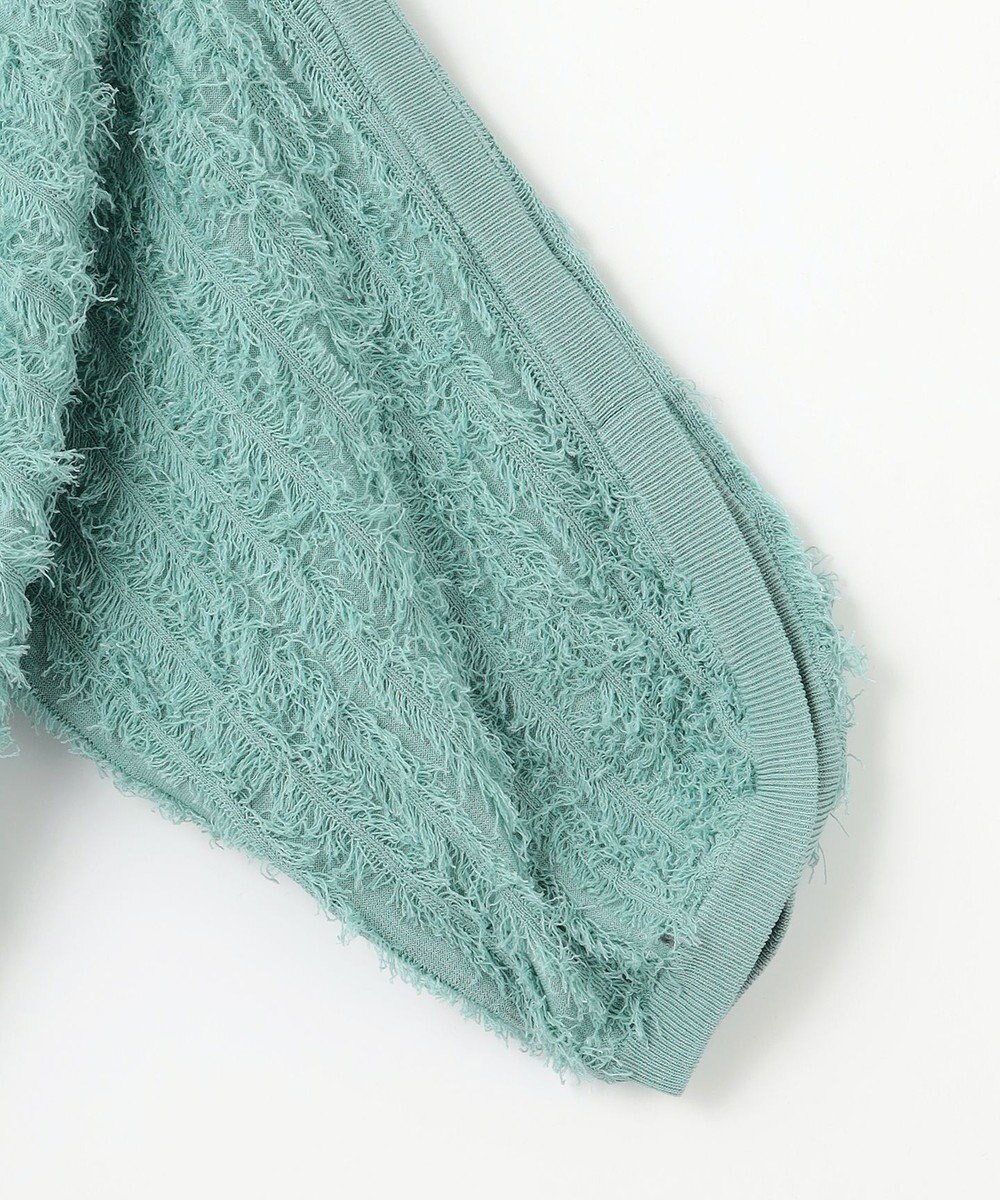 組曲 【WEB限定】カットジャガードドルマンスリーブ ニット 