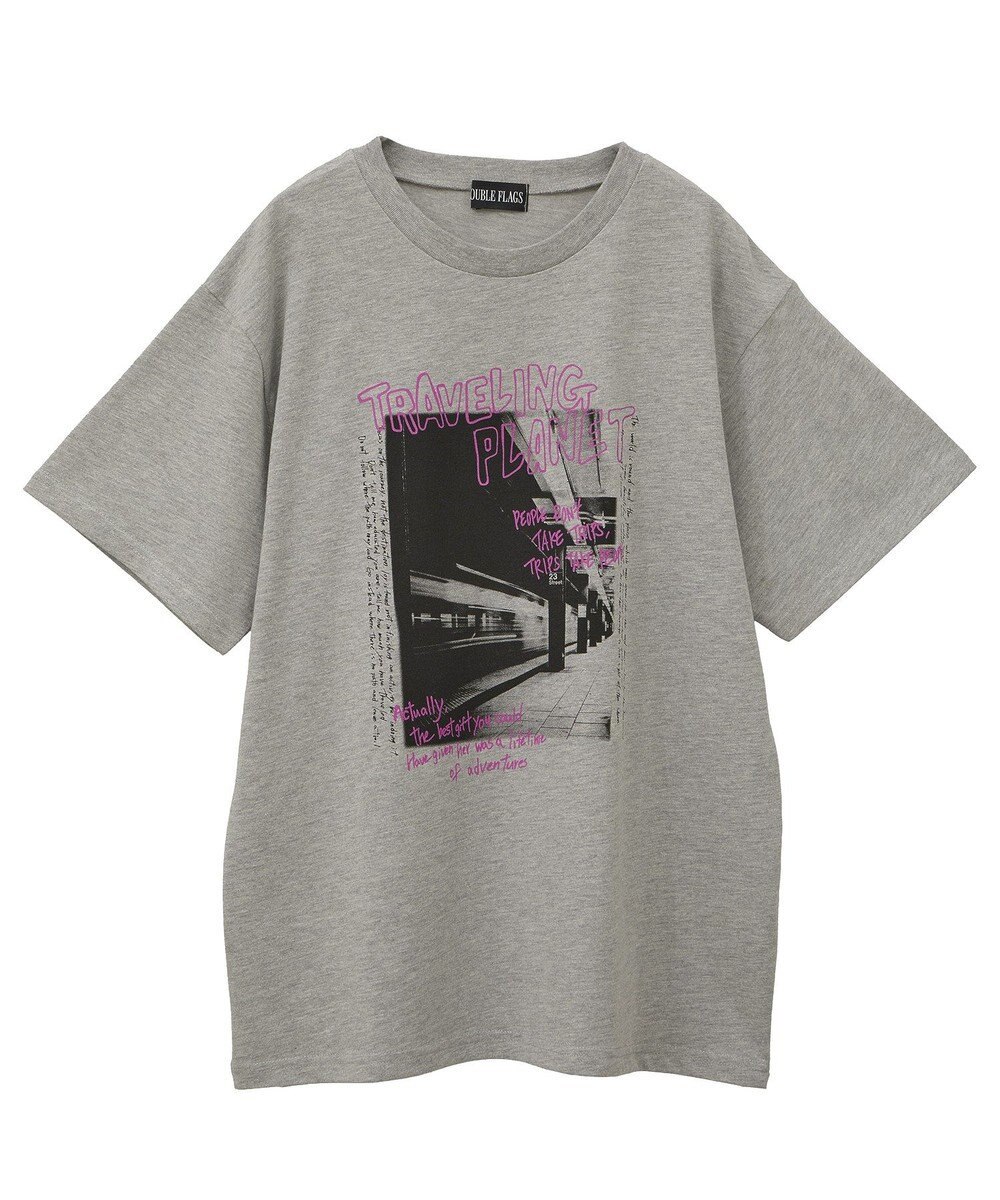 Green Parks ・ＤＯＵＢＬＥ　ＦＬＡＧＳ　フォトプリントＴＥＥ 