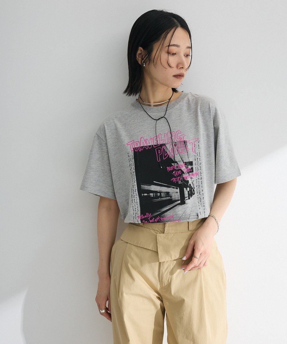 Green Parks ・ＤＯＵＢＬＥ　ＦＬＡＧＳ　フォトプリントＴＥＥ 