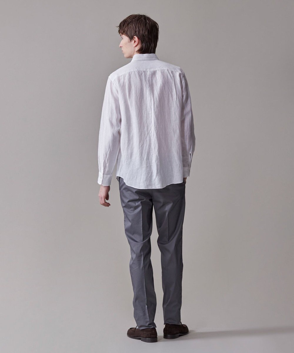 J.PRESS MEN 【ストレッチ】グリストーンダンプ ステムテーパードパンツ 