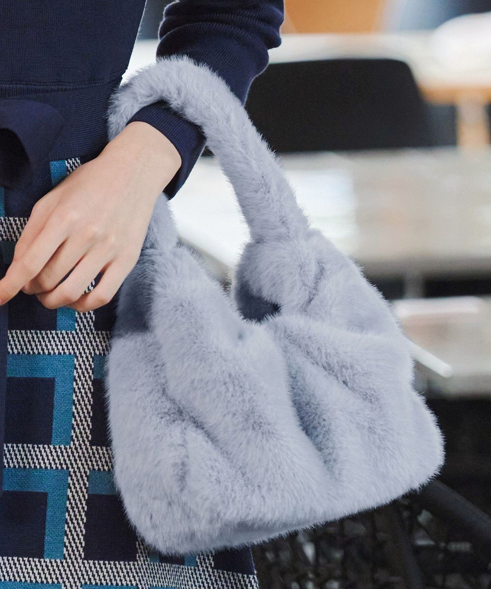 Tiaclasse 【安田美沙子さん着用】フェイクファーバック 