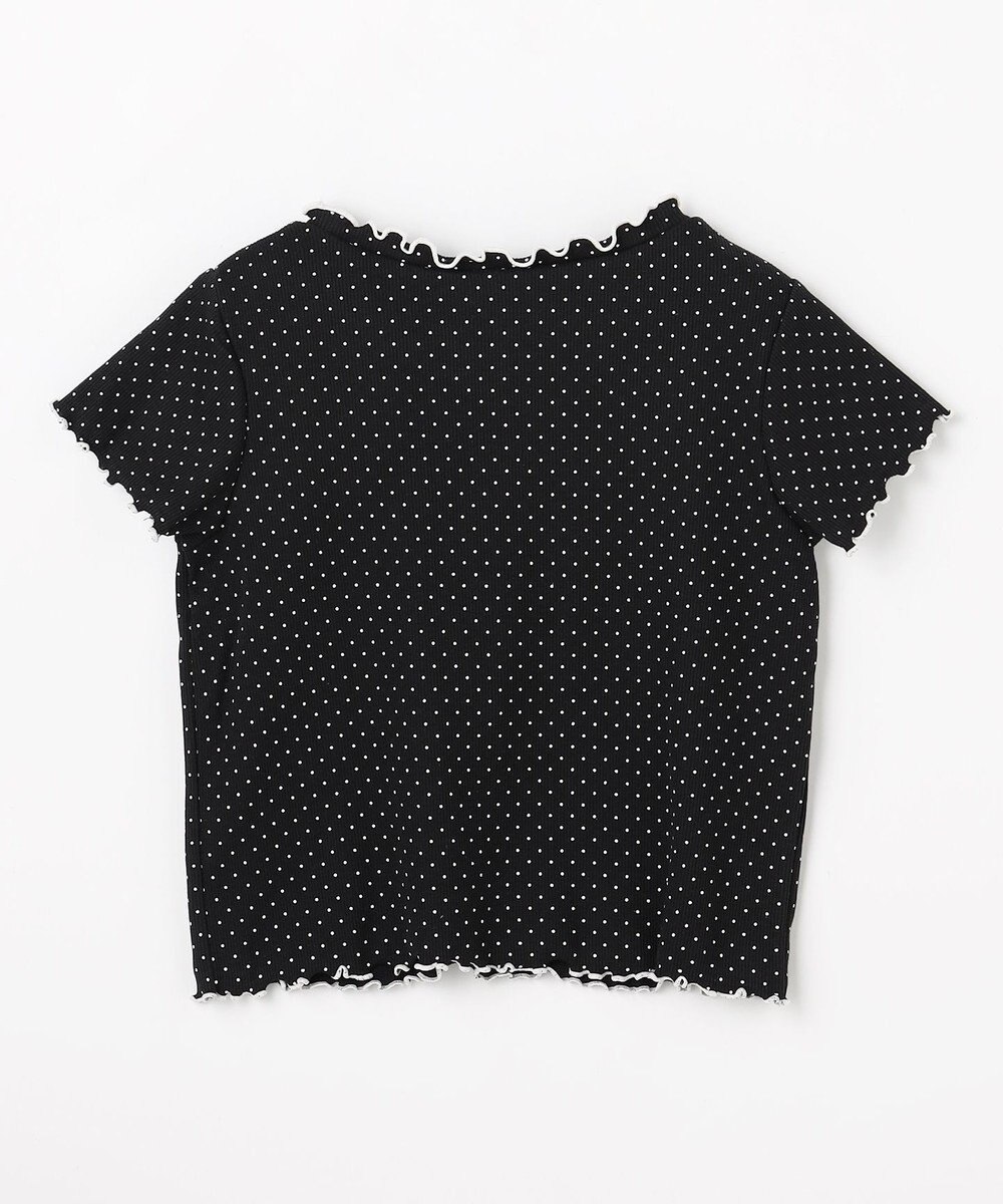 ANY KIDS 【一部店舗/WEB先行販売アイテム】ドット×リボン 半袖Tシャツ 