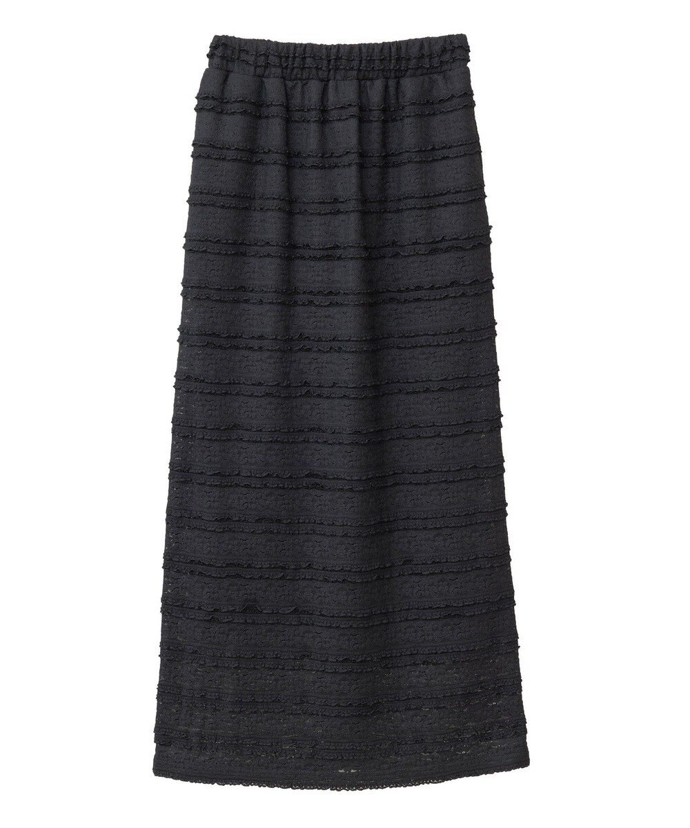 Green Parks ・ＳＵＧＡＲ　ＳＰＯＯＮ　レースフリルナロースカート 