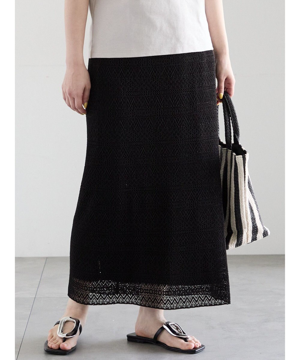 Te chichi レースプリーツナロースカート《2026 SUMMER LOOK item》 