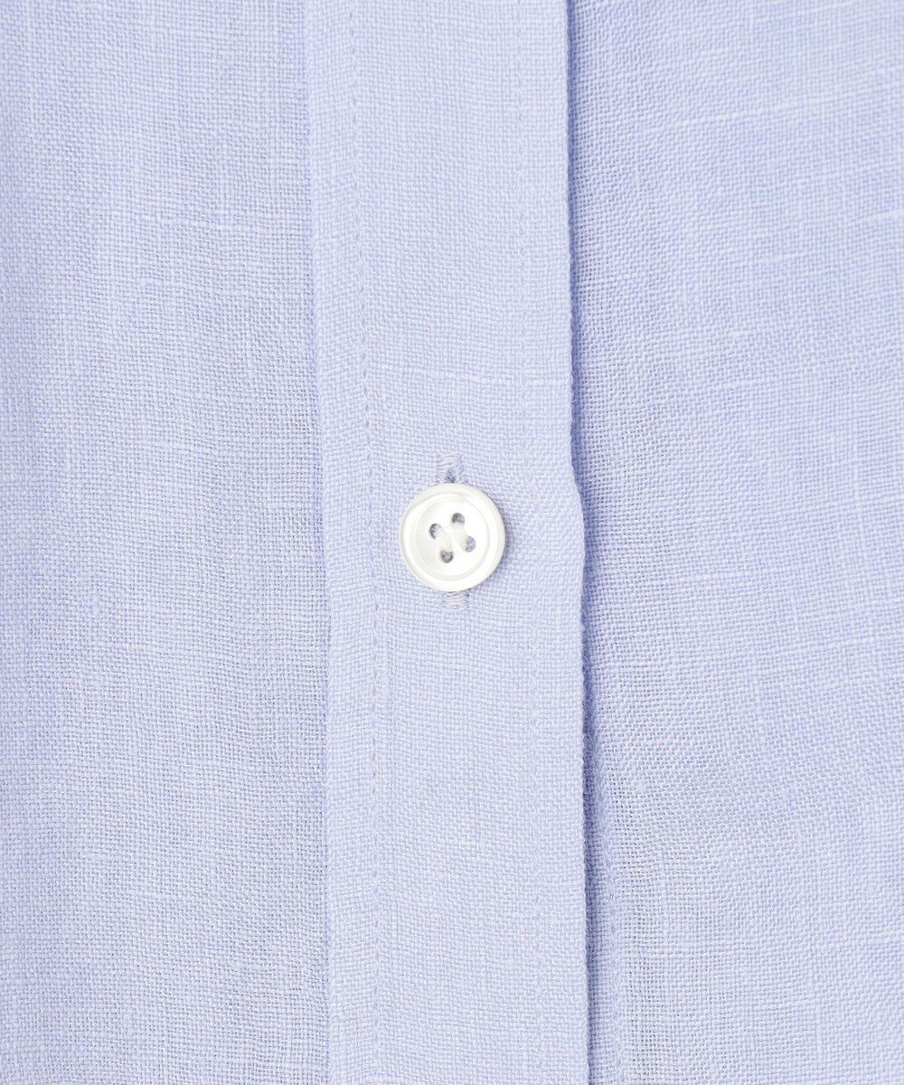 23区 S 【洗える】LIBECOリネン クロップド シャツ 