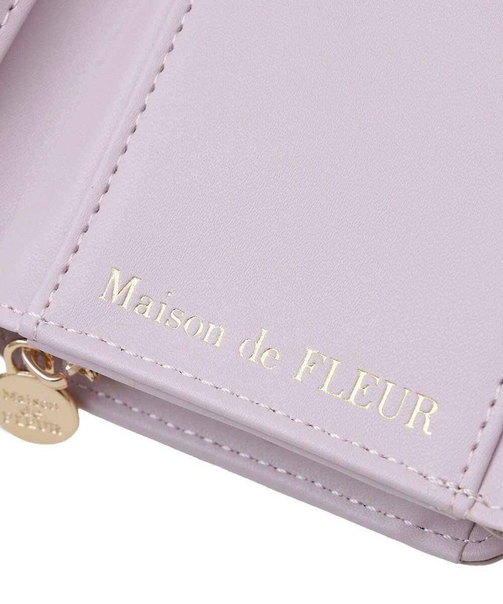 Maison de FLEUR EC限定ボリュームリボンウォレット 