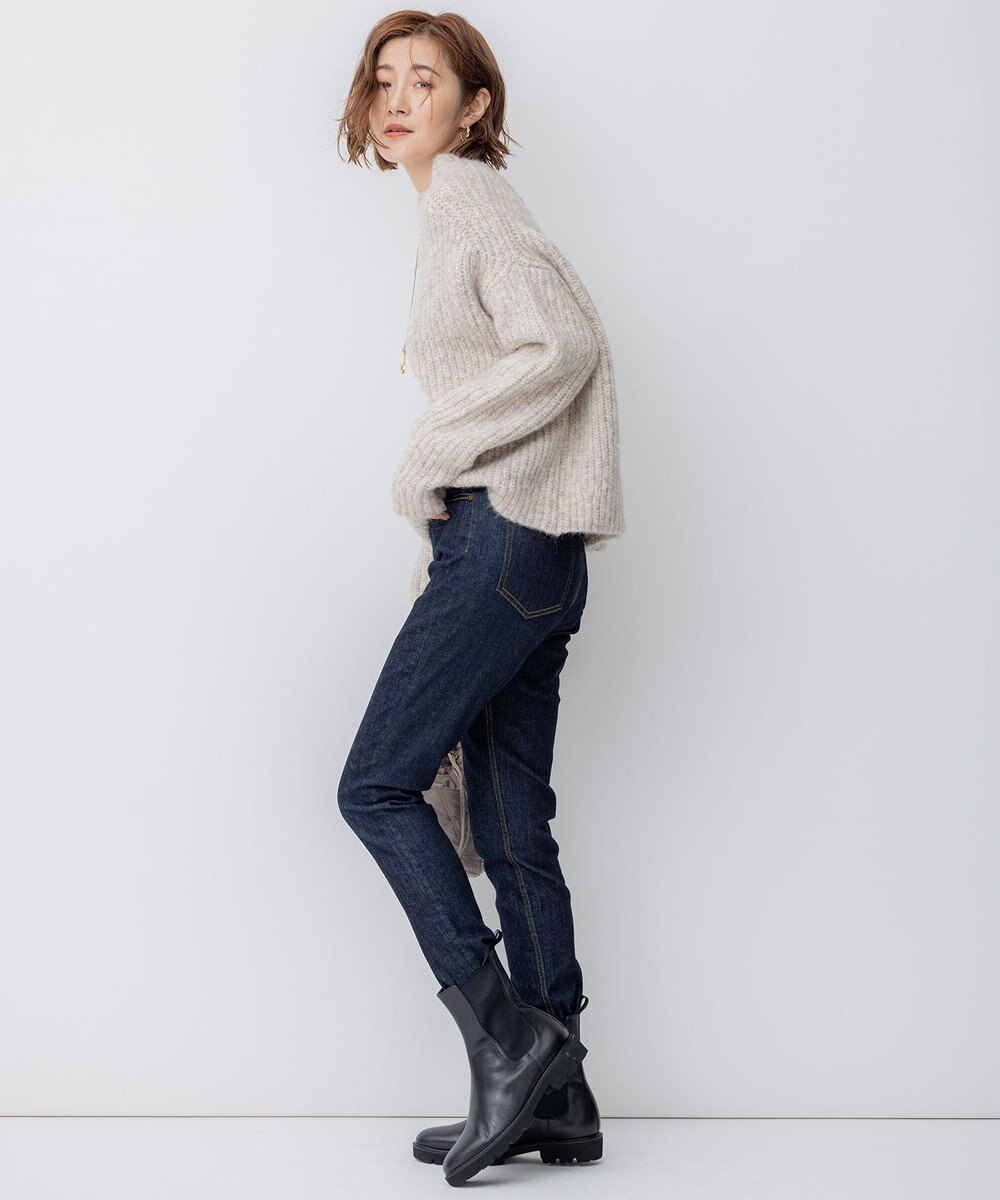 23区 ブラッシュドアルパカブレンド ニット 