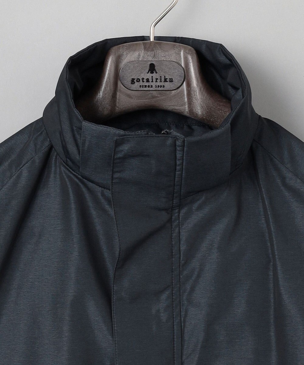 GOTAIRIKU ダウンライナー装着可【仕事で着用可】メランジシャンブレー スプリングブルゾン(25年モデル) 