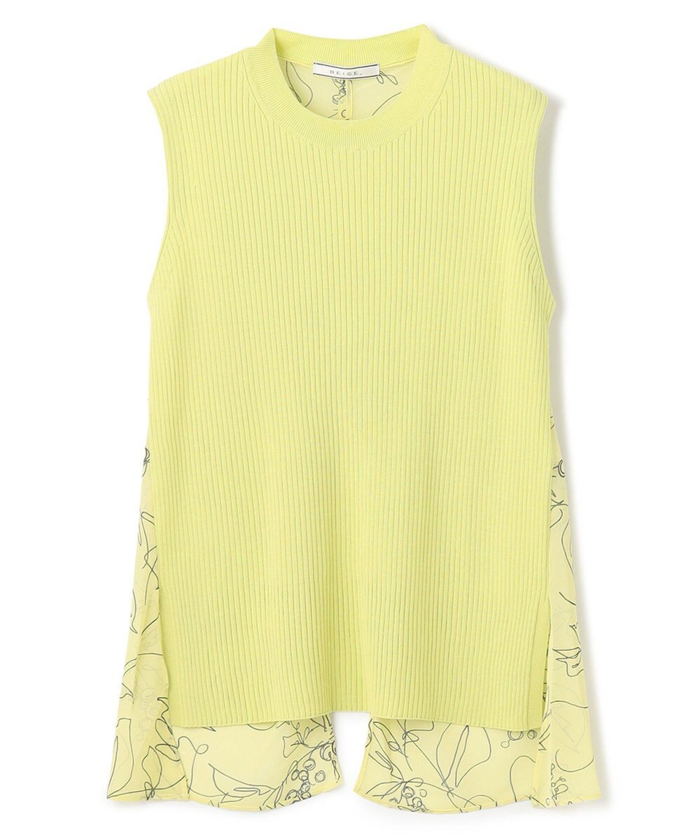 BEIGE， 【S-size】GINGKO / ドッキングニット 