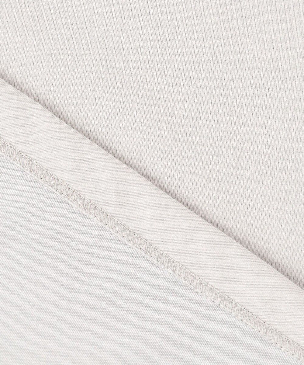 ICB L 【洗える】 スーペリアジャージー Vネック半袖プルオーバー 