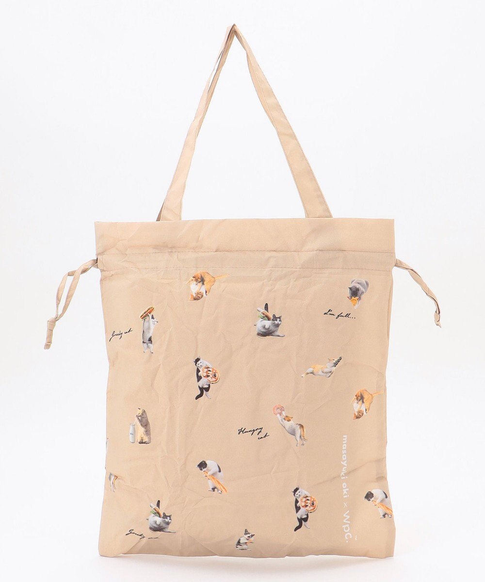 ANY SIS 【猫プリント】沖昌之 トートバッグ 