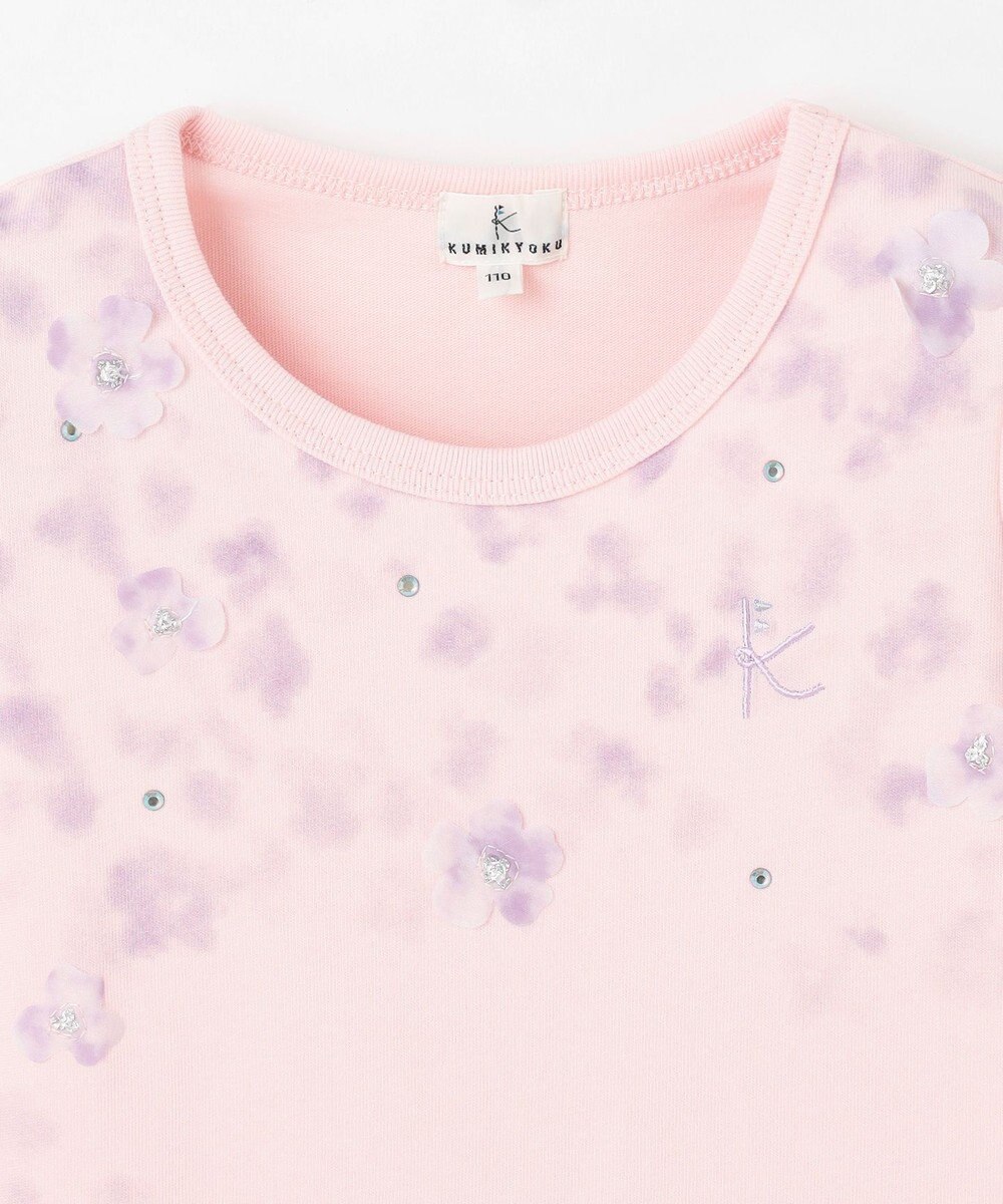 組曲 KIDS 【110-140㎝】ミスティフラワー Tシャツ 