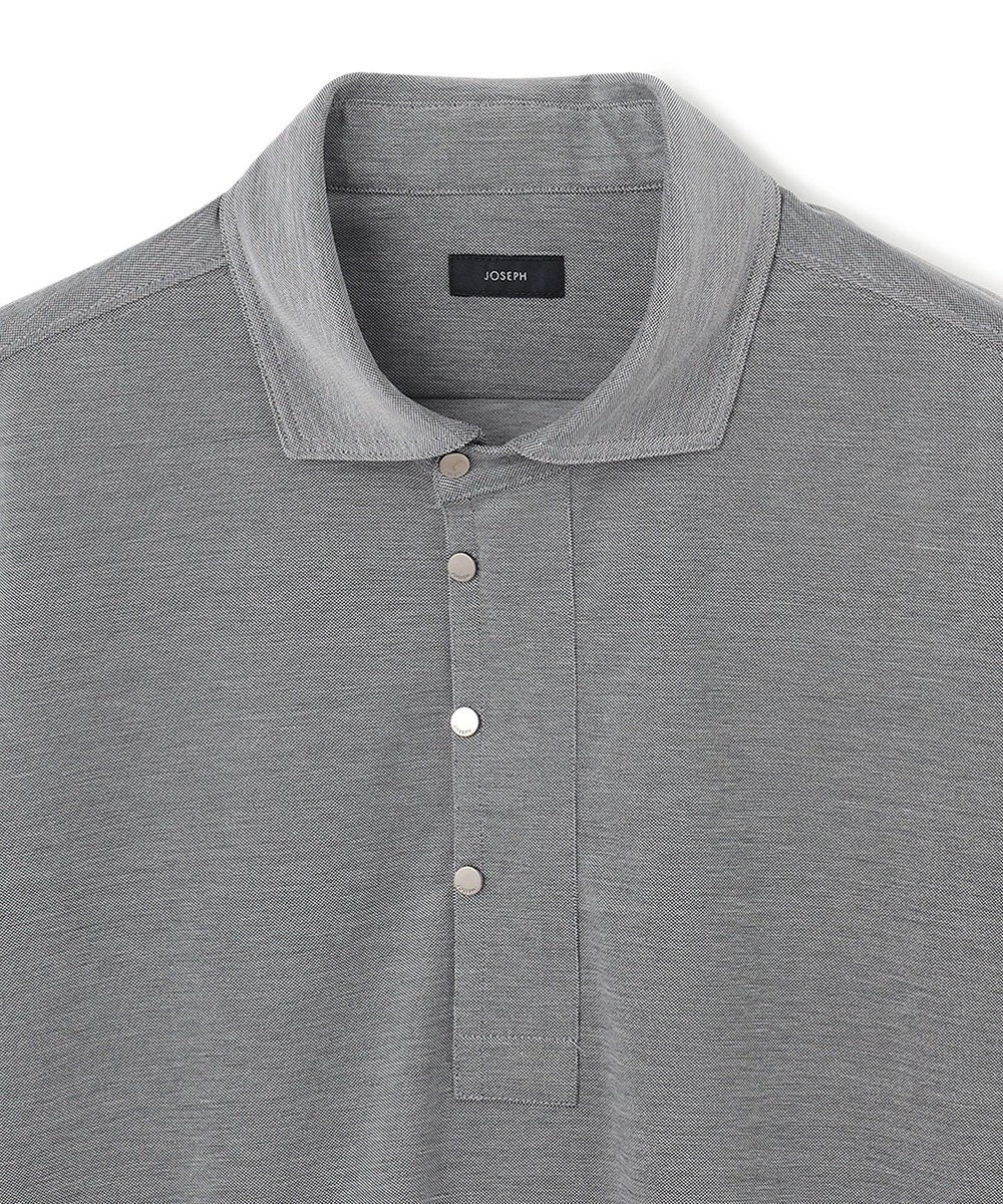 JOSEPH HOMME 【接触冷感】アイスコットンカノコ　ポロ 