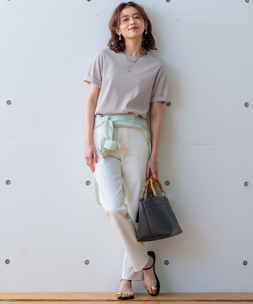 23区 S 【Oggi8月号掲載/洗える】LIBECO ベーシック シャツ 