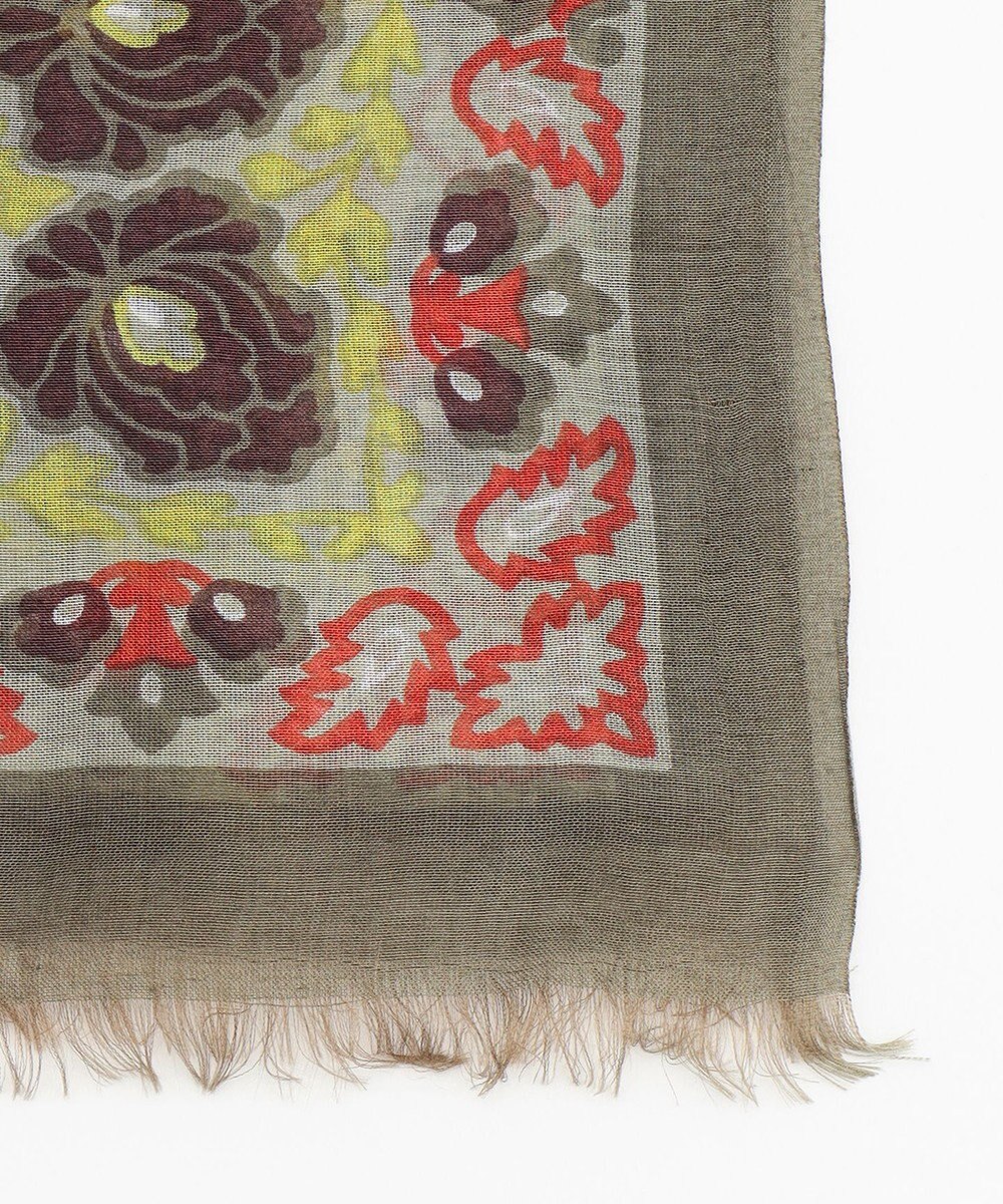 JOSEPH ABBOUD 【インド製】スモールクレストパターンショール 