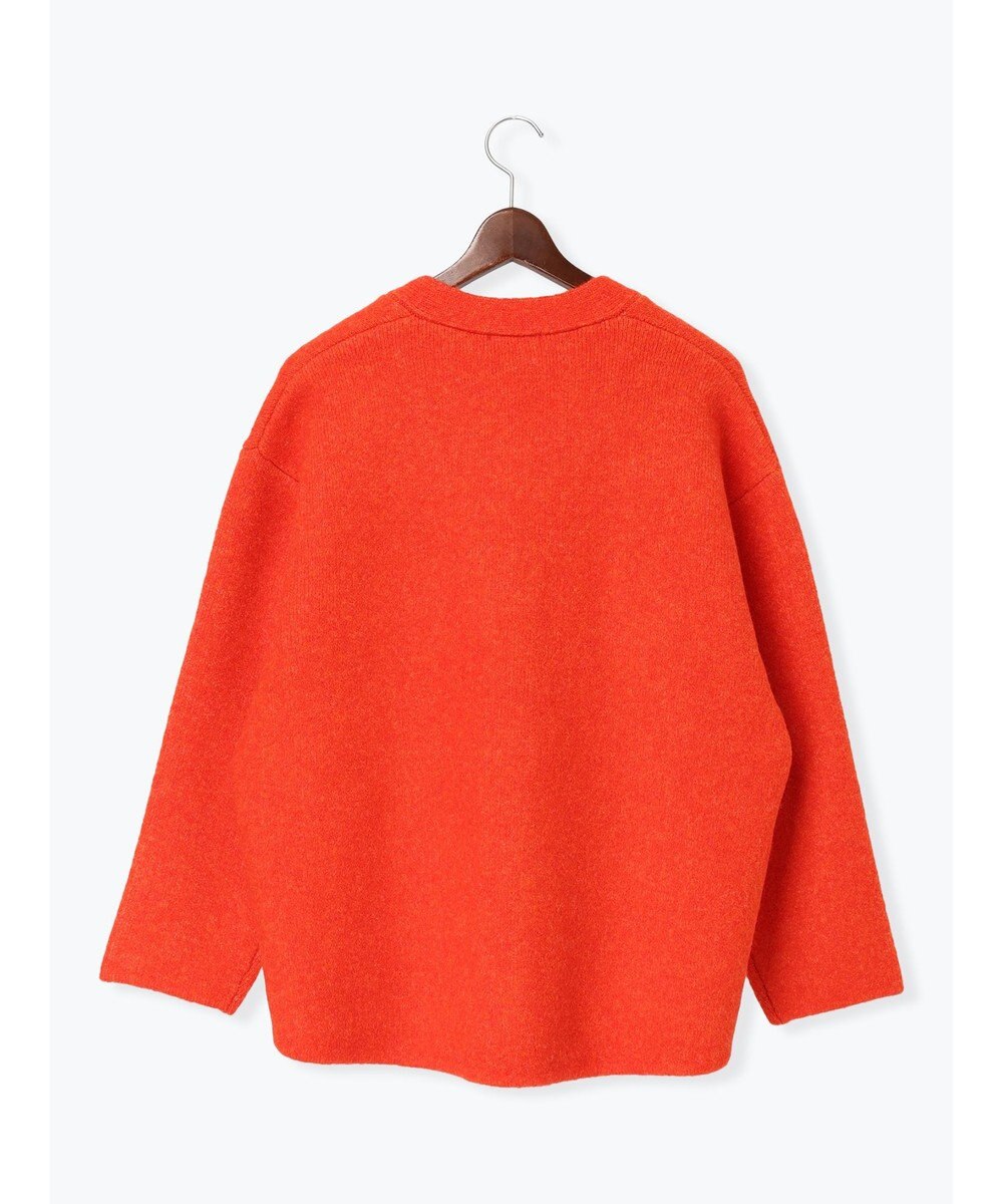 Te chichi 起毛ミドルVネックカーディガン 