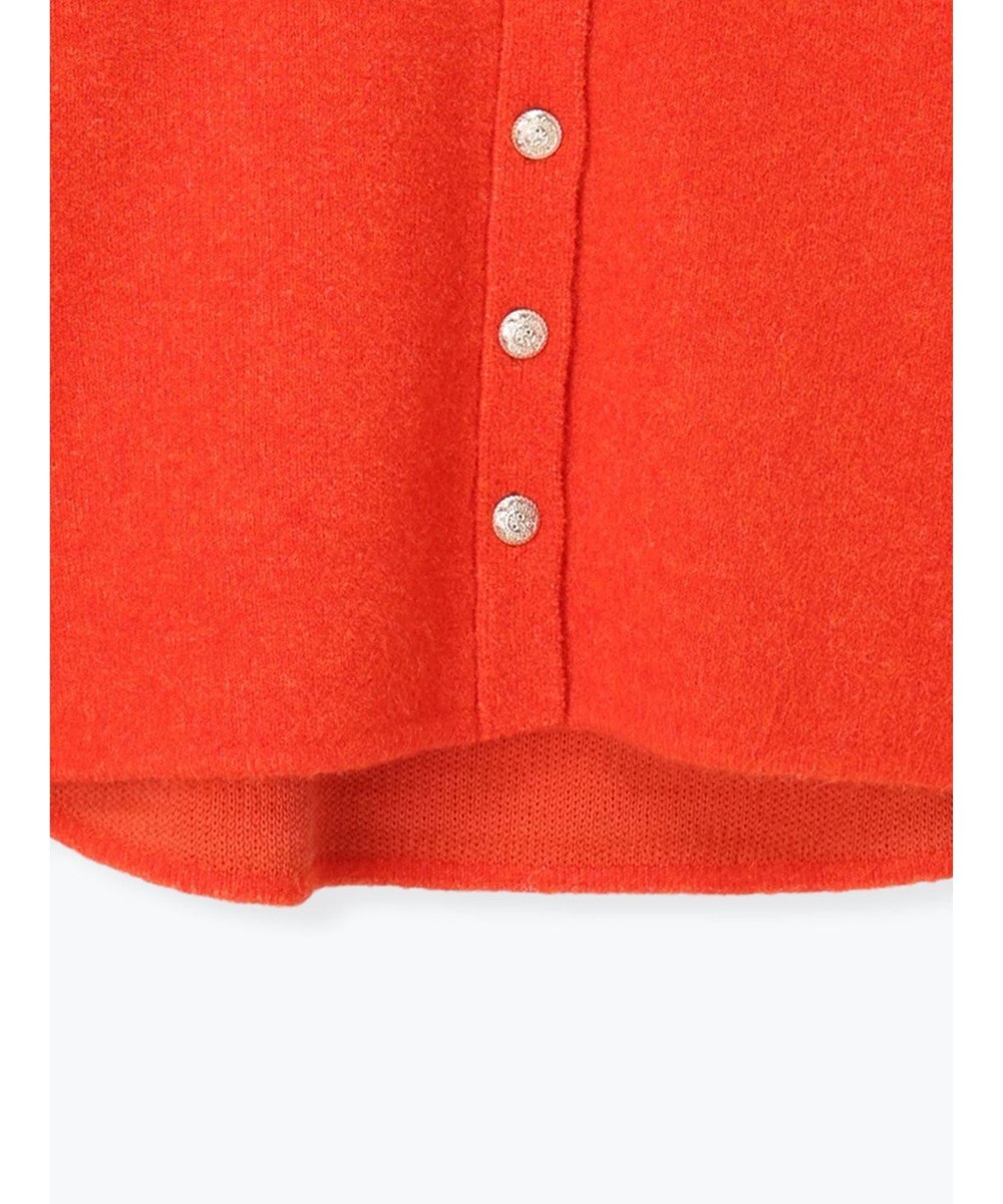 Te chichi 起毛ミドルVネックカーディガン 