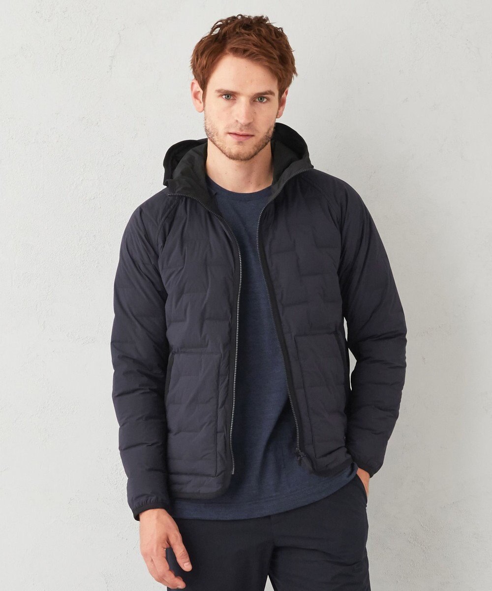 JOSEPH ABBOUD MOUNTAIN 【UNISEX】リバーシブルストレッチ ダウンパーカー 