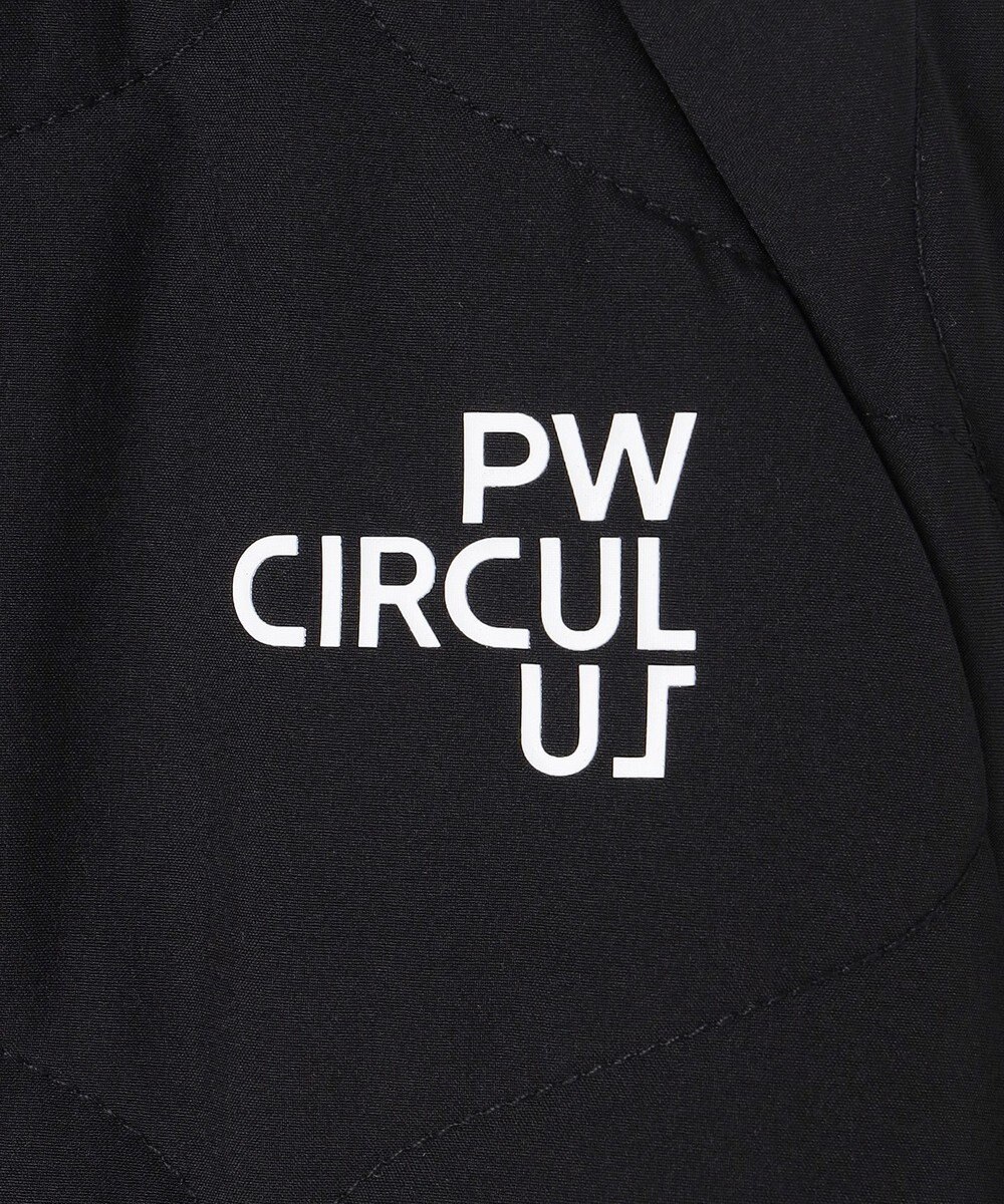 PW CIRCULUS 【3層レイヤー構造ボンディング×中綿キルティング】【MEN】中綿プルオーバー ゴルフ 