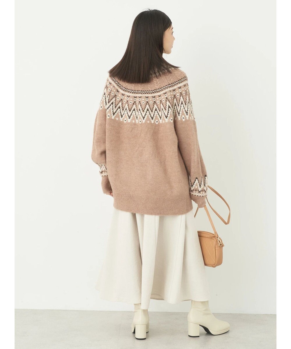 earth music&ecology オーロララメノルディックチュニック 