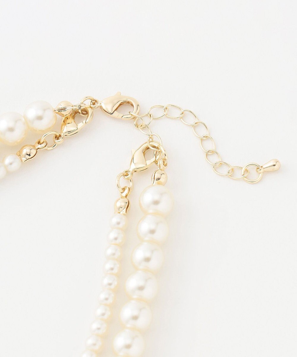 ANY SIS 【2WAY】パール調 ネックレス 