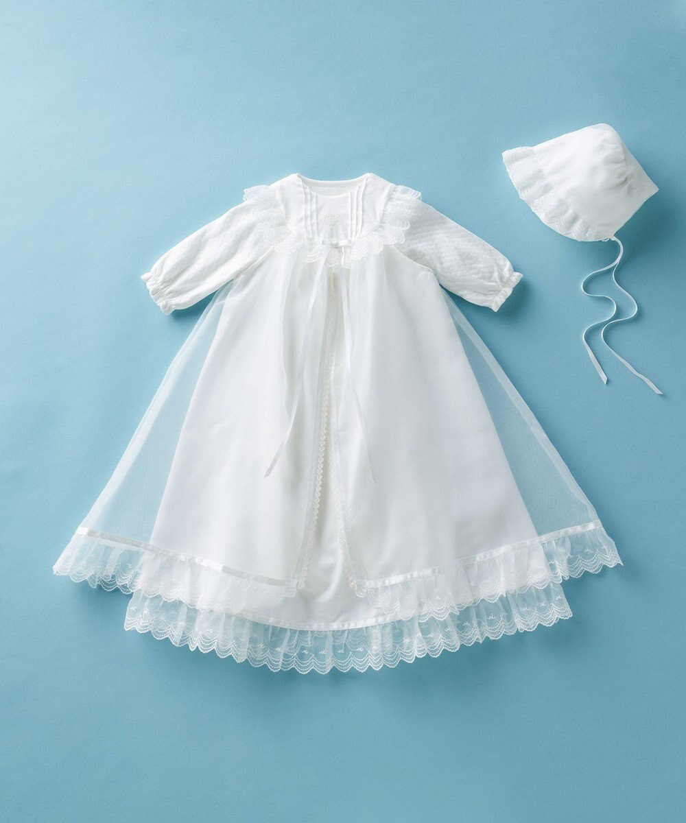 MIKI HOUSE HOT BISCUITS 【ミキハウス】【50-60cm】セレモニードレスセット【秋冬向け】【箱入】 