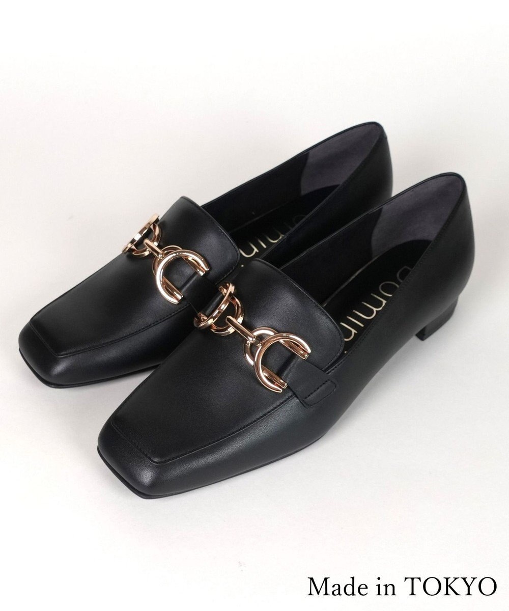 Dominic3 ダブルリング レザーローファー 