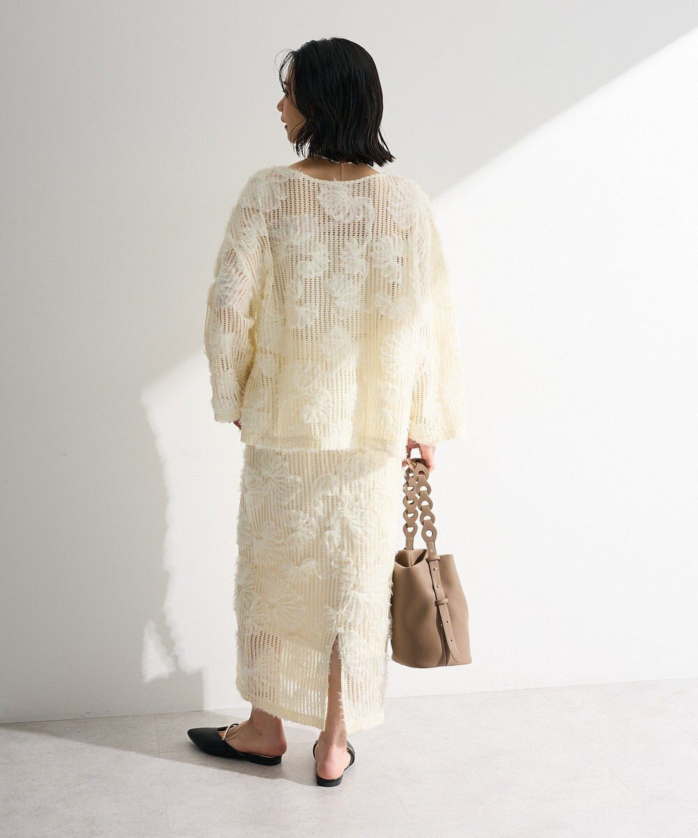 Green Parks レース刺繍プルオーバー 