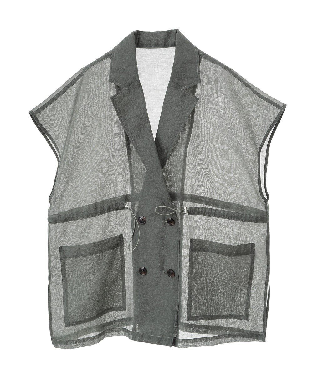 AMERICAN HOLIC シアーオーバーサイズテーラードベスト【WEB限定カラー有り】 