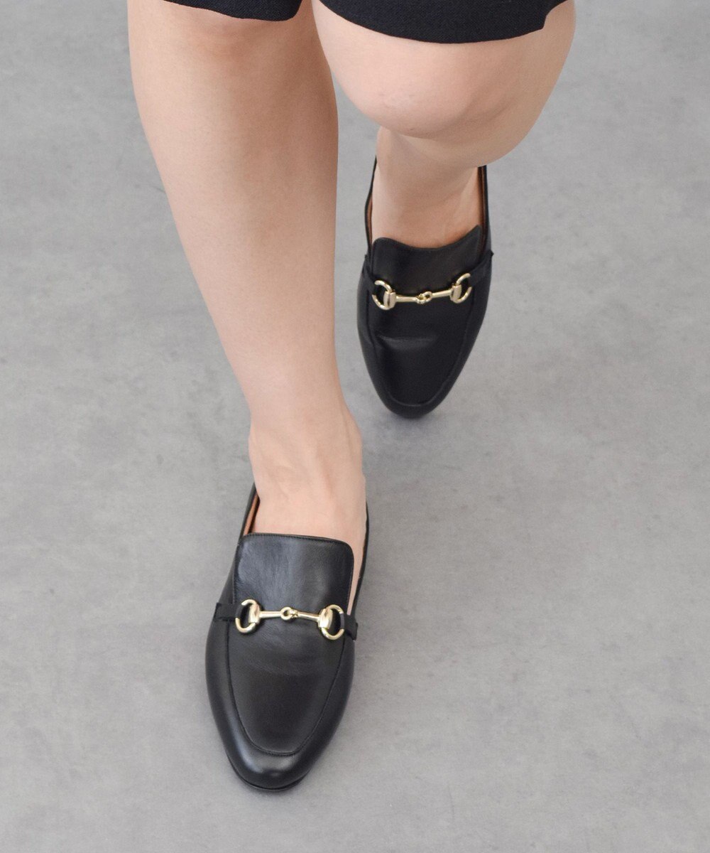 INTER-CHAUSSURES 【FABIO RUSCONI】サケットビットローファー 