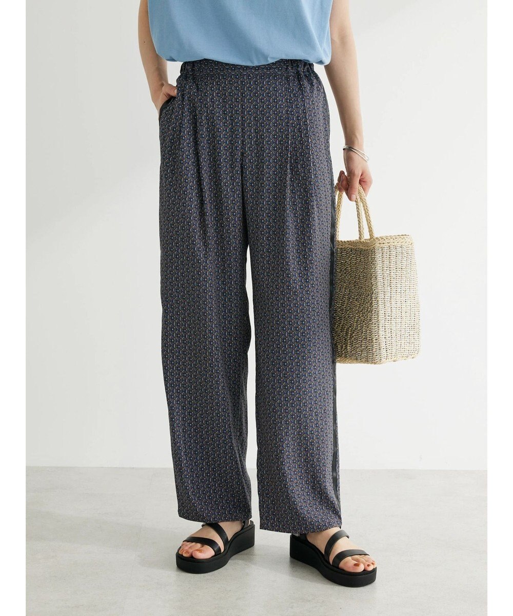 Green Parks サイドライン柄パンツ 