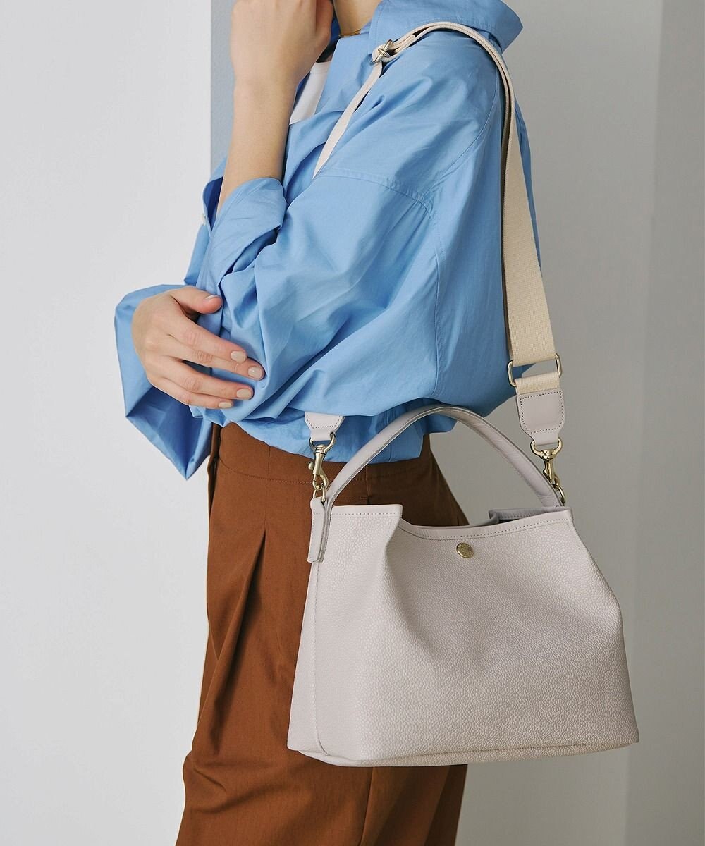 TOPKAPI 【Breath TOPKAPI】SCOTCH GRAIN スコッチグレイン ワンハンドル ショルダー付き ハンドバッグ 