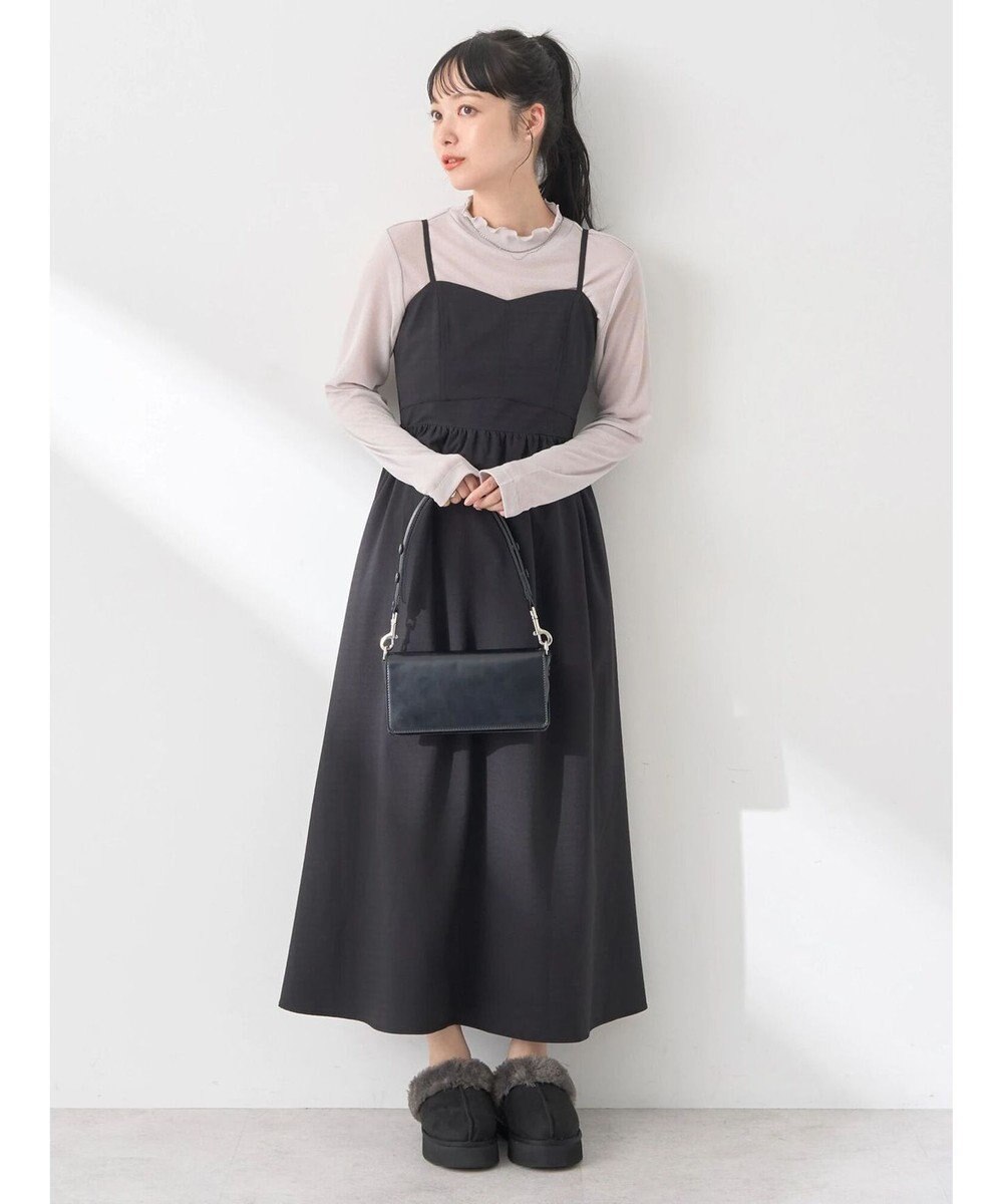 earth music&ecology ビスチェ風キャミドレ 