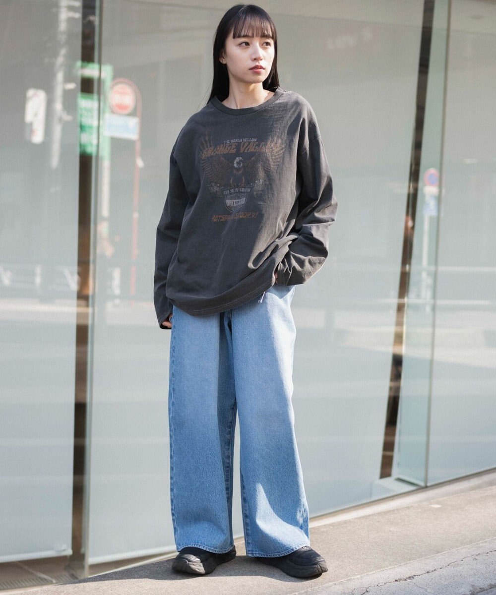 WEGO 【ユニセックス着用ITEM/】スーパーバギージーンズ 