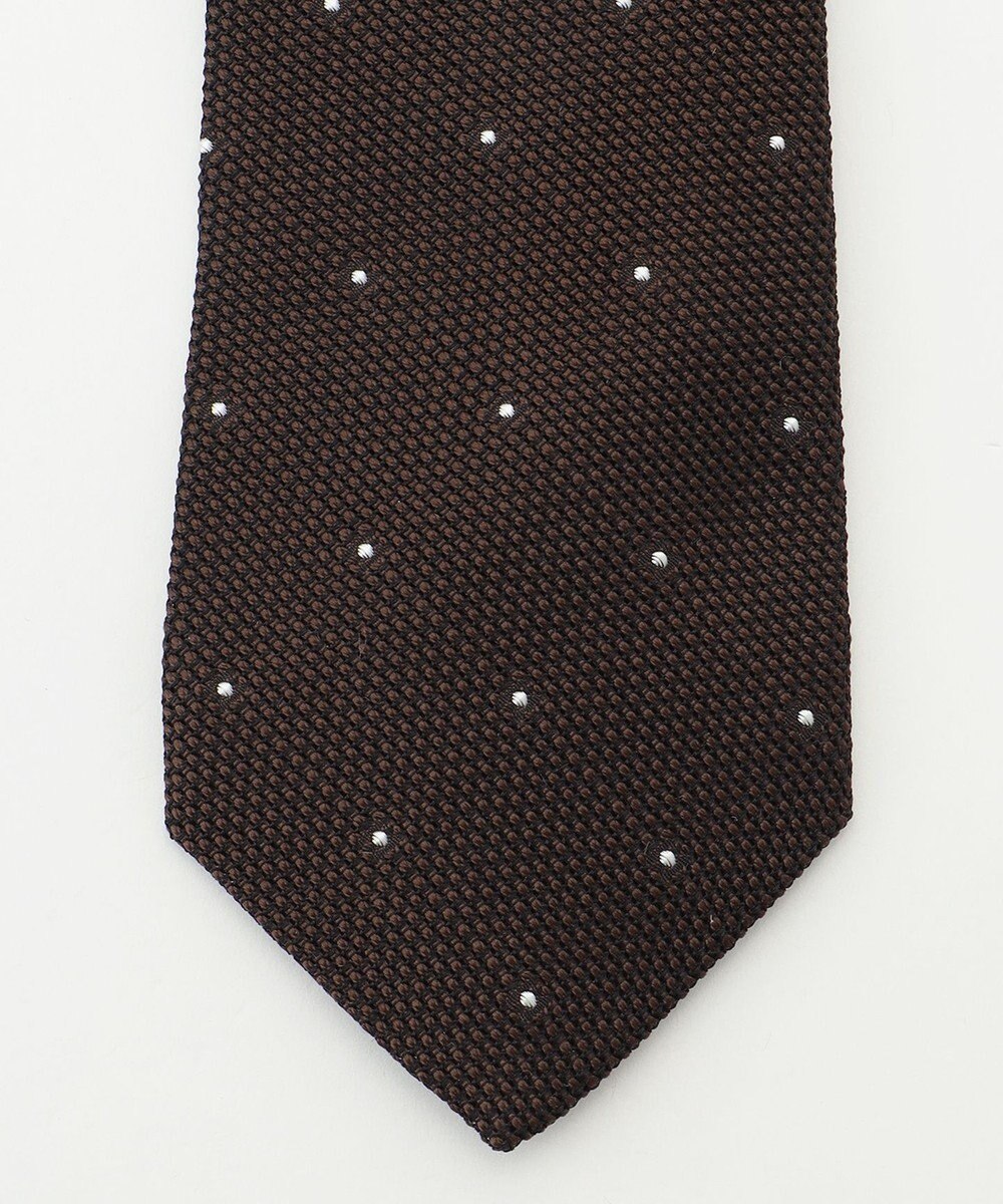 J.PRESS MEN 【JAPANESE SILK FRESCO TIE COLLECTION】ドット ネクタイ 