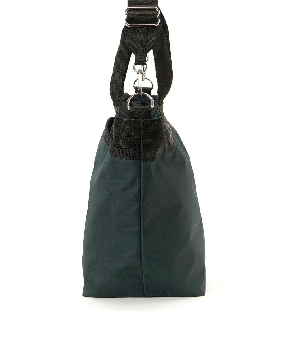 LeSportsac BUCKET TOTE/ミッドナイトグリーン/ブラック 