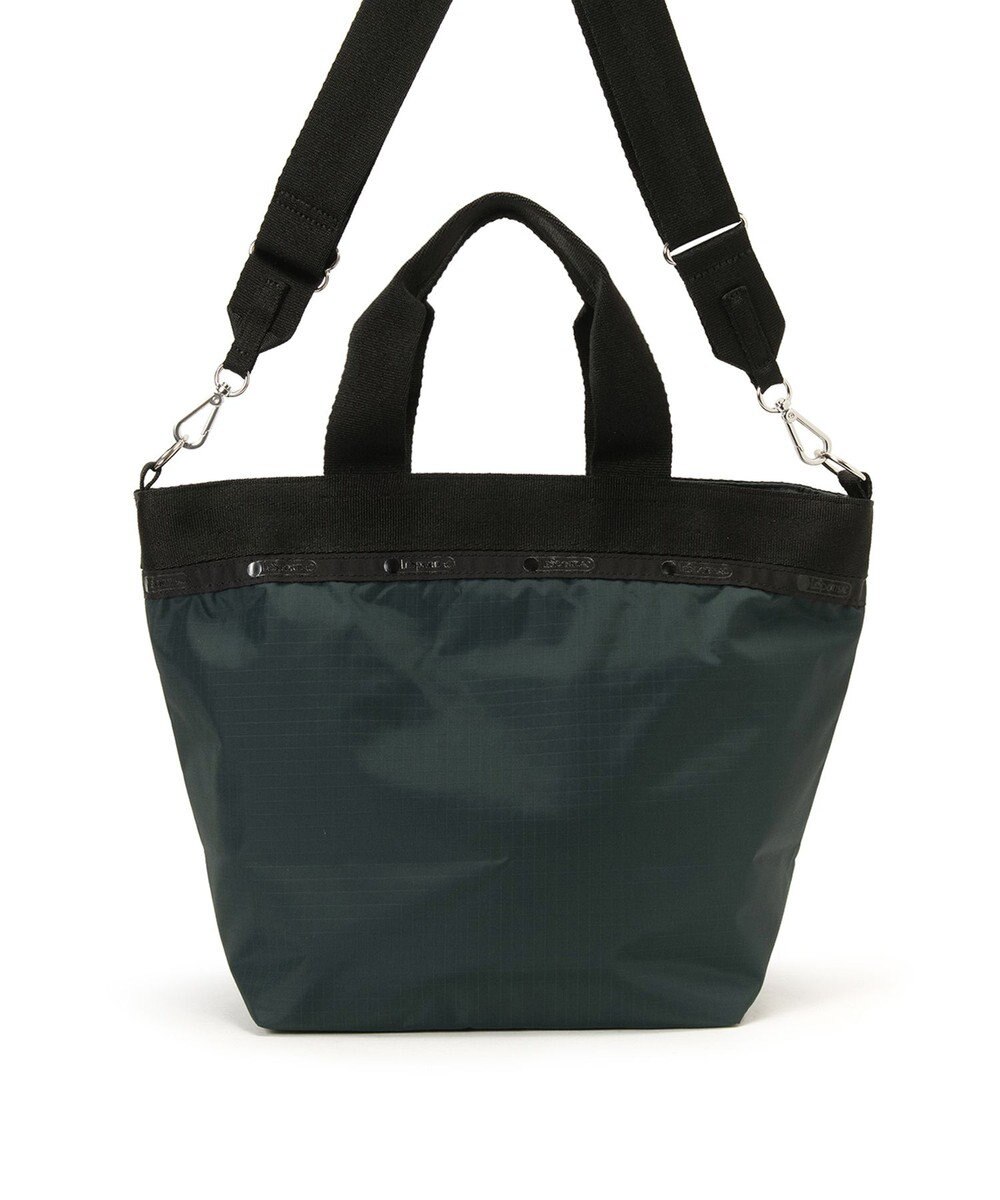 LeSportsac BUCKET TOTE/ミッドナイトグリーン/ブラック 