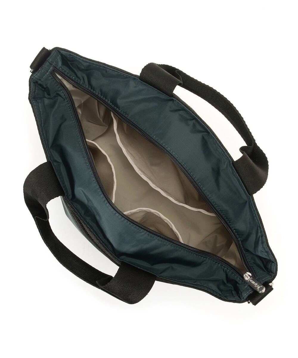 LeSportsac BUCKET TOTE/ミッドナイトグリーン/ブラック 