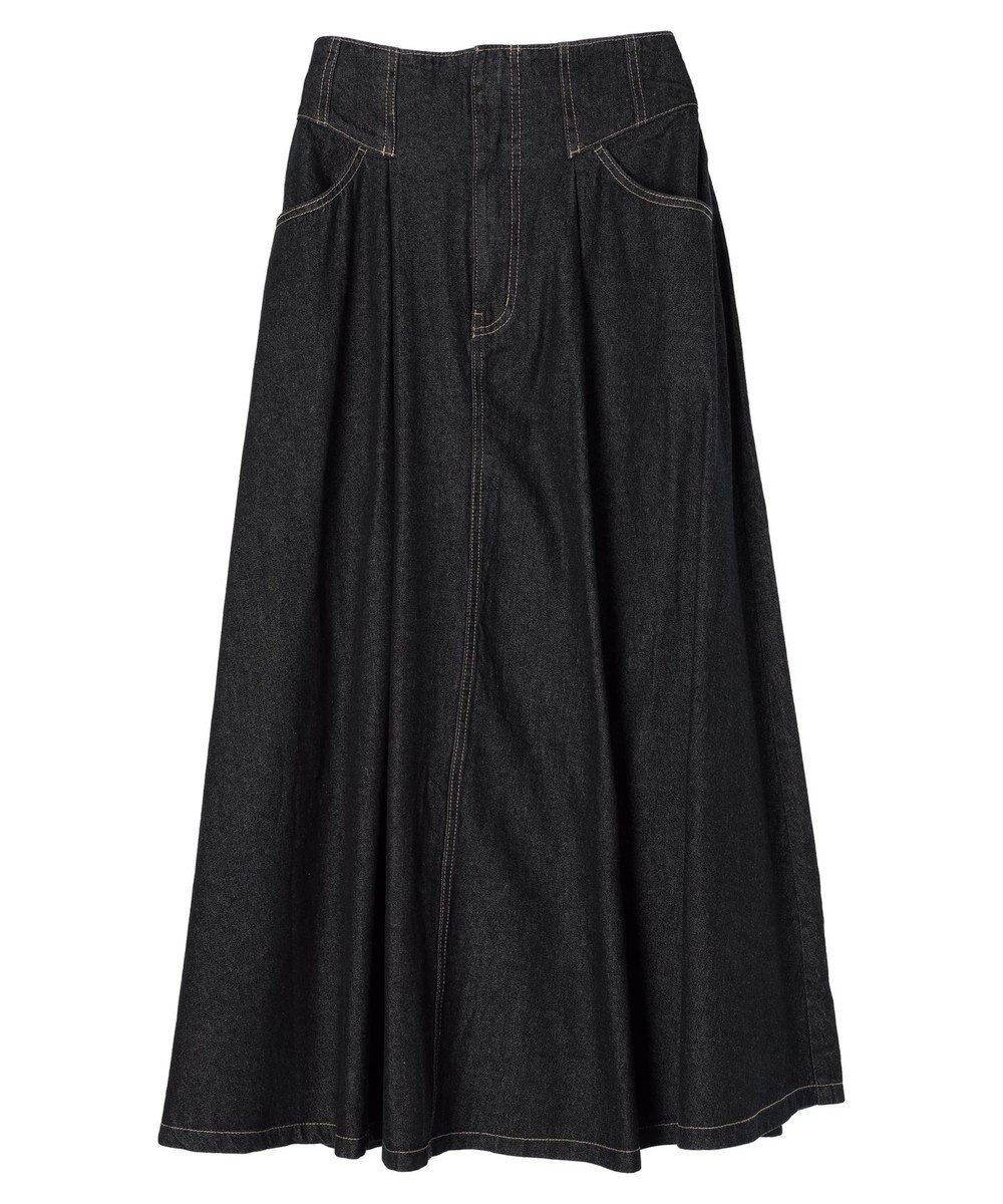 Green Parks ・ＳＵＧＡＲ　ＳＰＯＯＮ　コルセット風フレアスカート 