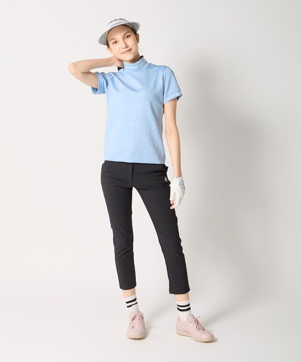 FILA GOLF／marie claire 【Marie claire sports】モックネックシャツ 