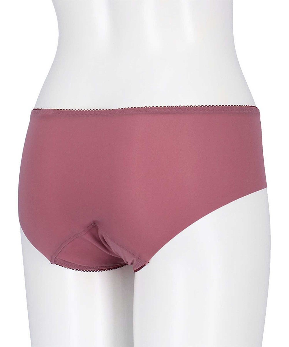 AMPHI サニタリーショーツ 【BRAGENIC ブラジェニック 脇高細見えタイプ】羽付きナプキン対応  BMI353とペア 吸汗速乾(後ろ身頃) 生理用ショーツ PMI053 アンフィ／ワコール 