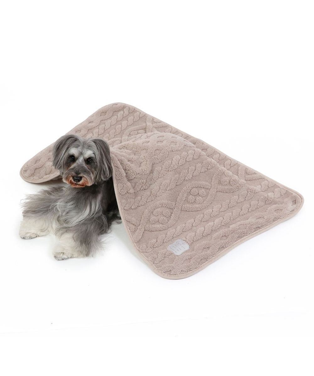 PET PARADISE ペットパラダイス ブランケット 《アラン柄》 90cm×60cm 