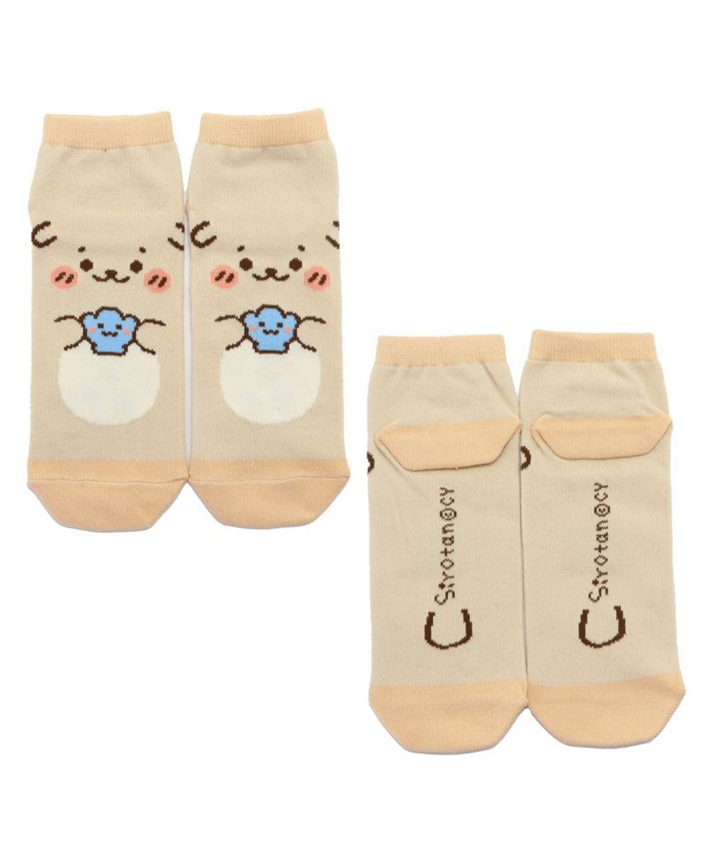 Mother garden しろたん スニーカー靴下 2足セット 《らっこいぬ/たまごかけごはん》 スニーカーソックス 