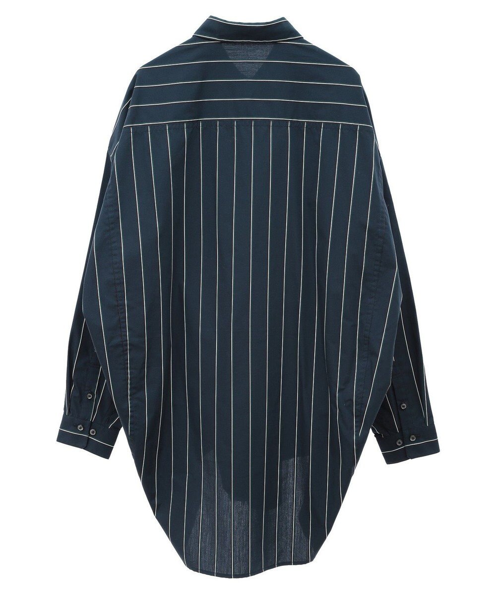 AMERICAN HOLIC ドビーストライプロングシャツ 