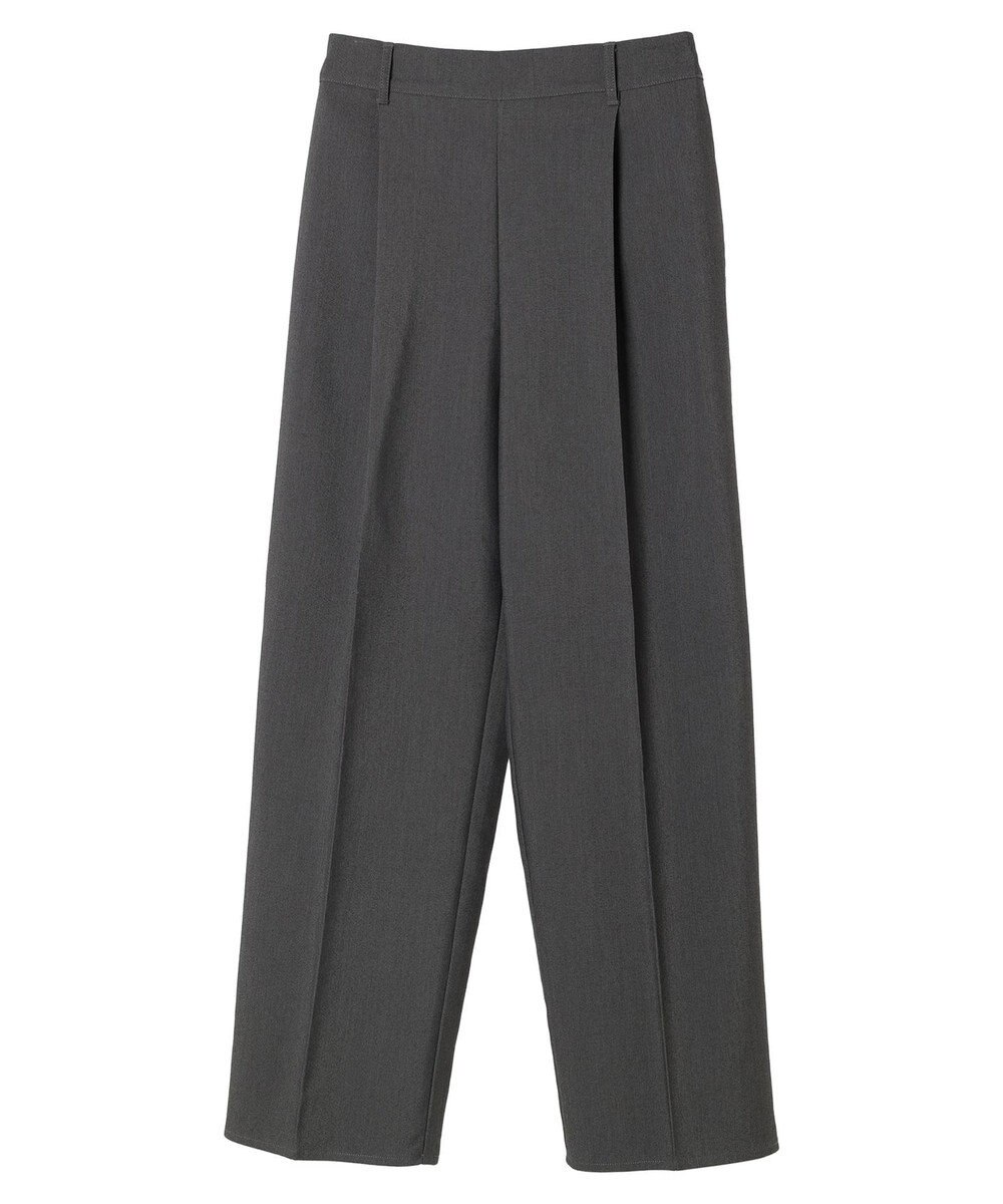 Green Parks あったかきれいシルエットストレートパンツ 