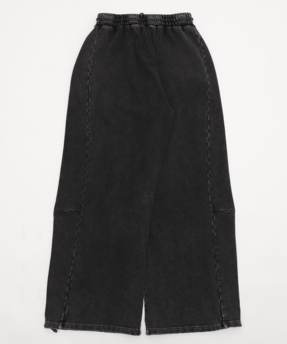 WEGO 【ウエストゴム】カーブデザインスウェットパンツ 