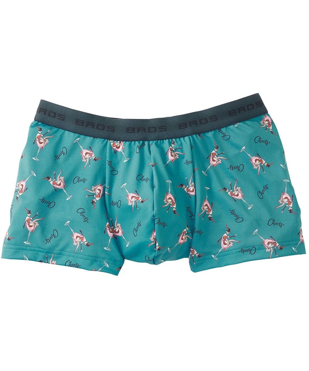 WACOAL MEN ボクサーパンツ【キモチ届けるパンツ】フロント快適設計 肌あたり軽減設計 前閉じ 下着 オリジナルメッセージカード付き GT3424 /ブロス バイ ワコールメン 