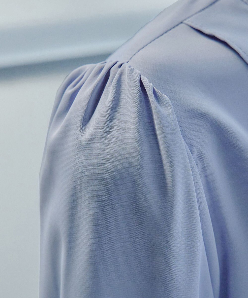 Tiaclasse L 【スマート裏起毛・洗える】フリルチュニック 